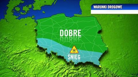 Prognoza pogody TVN Meteo dla kierowców - dzień