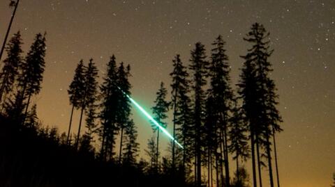 Bolid przeszył nocne niebo nad Polską