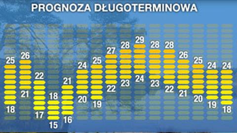 Tomasz Wasilewski o prognozie pogody do końca miesiąca (TVN24)