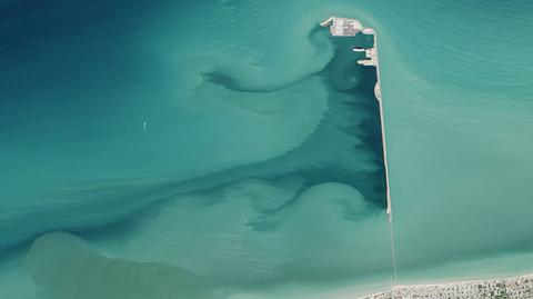 Molo w Meksyku okiem satelity Landsat 8