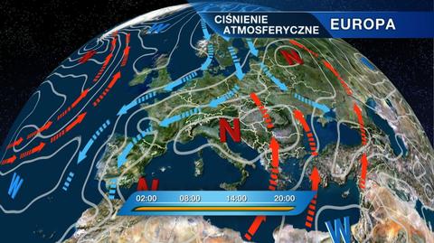 Aktualna sytuacja pogodowa w kraju. Nagrania z kamer (TVN Meteo)