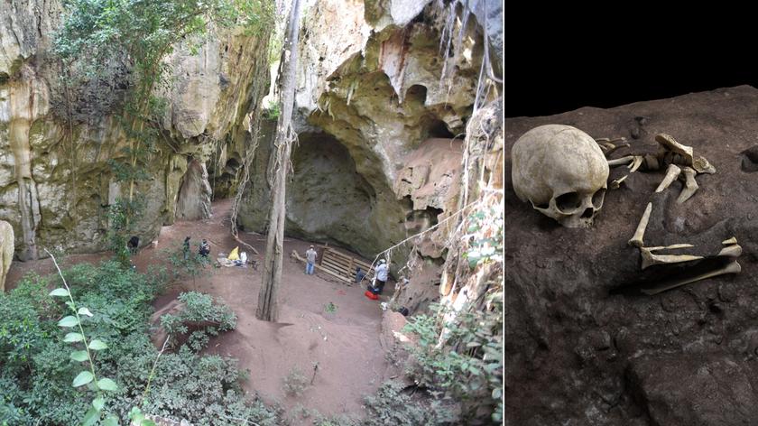 Najstarszy znany grób człowieka w Afryce