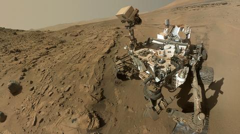 Lądowanie łazika Curiosity na Marsie