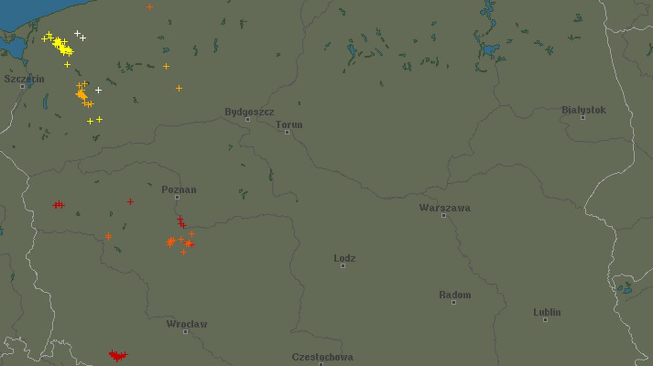 Wieczorne Burze W Polsce. Sprawdź, Gdzie Grzmi - TVN Meteo