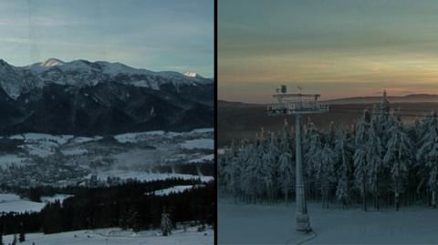 Śnieg zasypał Zakopane