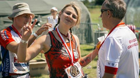 Na trasie Utramaratonu Powstańca