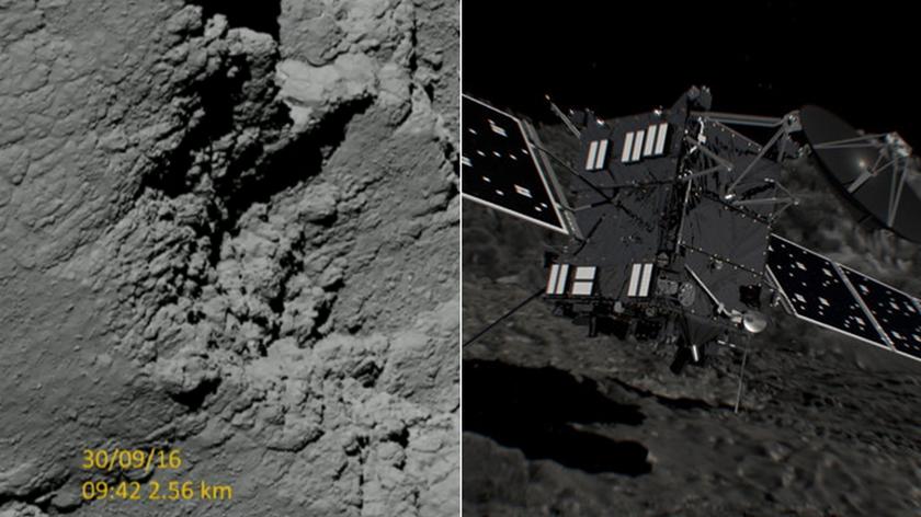 Animacja misji sondy Rosetta