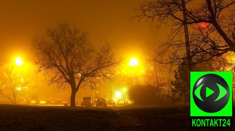 Przed nami kolejna noc z mgłami (TVN24)