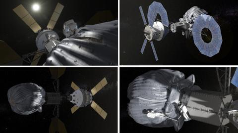 Będą latać na przechwycone asteroidy