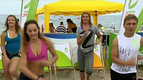 Zumba na plaży