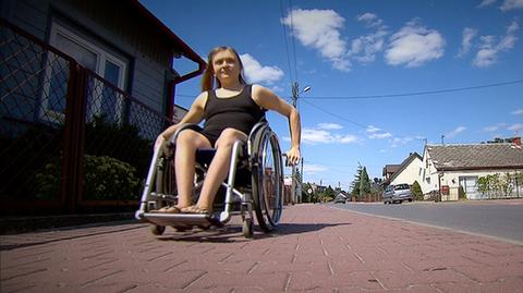 Niepełnosprawna Ola odmienila swoje życie