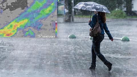 Prognozowana temperatura w najbliższych dniach (Ventusky.com | wideo bez dźwięku))