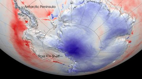 Rekord zimna na Antarktydzie