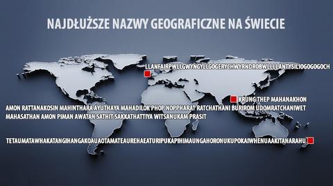 Najdłuższe nazwy geograficzne na świecie