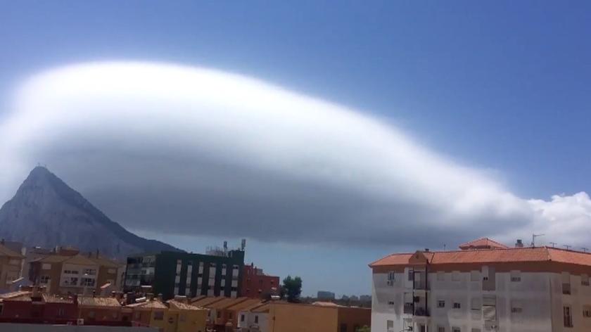 Chmura nad Gibraltarem