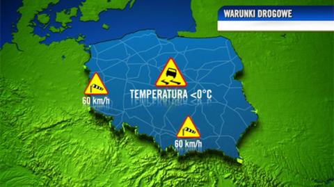 Prognoza pogody TVN Meteo dla kierowców na dzień 30.01