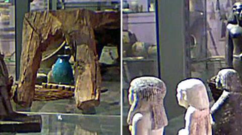 Statuetka sama się obraca (Manchester Museum)