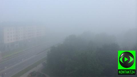 Polska spowita gęstymi mgłami