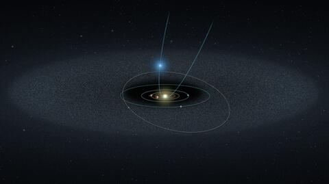 Teleskopem Hubble'a zaobserwowano najdalszą aktywną kometę