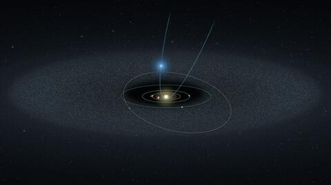 Teleskopem Hubble'a zaobserwowano najdalszą aktywną kometę