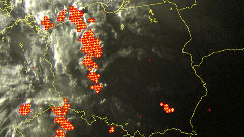 Burze przetoczyły się nad Poznaniem