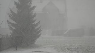 Śnieżyca w Tychach 13.01.2012r.