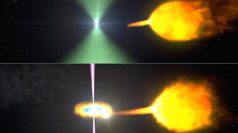 Niesamowita transformacja pulsara
