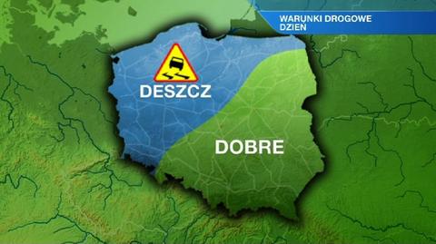 Prognoza pogody dla kierowców na dzień 13.04