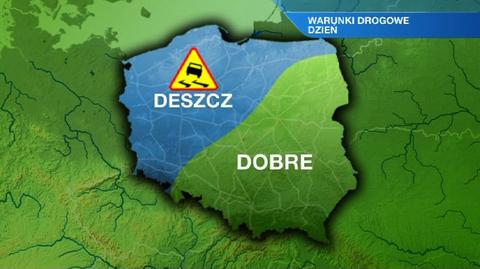 Prognoza pogody dla kierowców na dzień 13.04