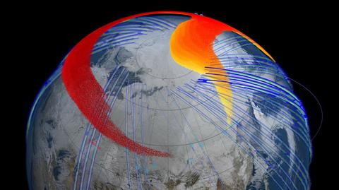 Naukowcy "na żywo" obserwują chmurę pyłu. "To niepowtarzalna okazja"