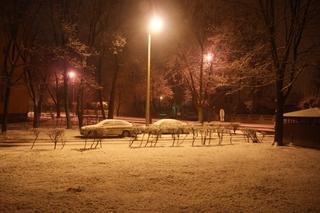 Zima przyszła do Białej Podlaskiej. Godzina 1:20 (noc ze środy na czwartek)