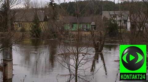 Pogoda pomoże uspokoić sytuację na rzekach (TVN24)