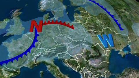 Fronty będą przechodzić nad Polską (TVN24)