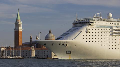 Olbrzymie statki będą miały zakaz podpływania do historycznego centrum Wenecji