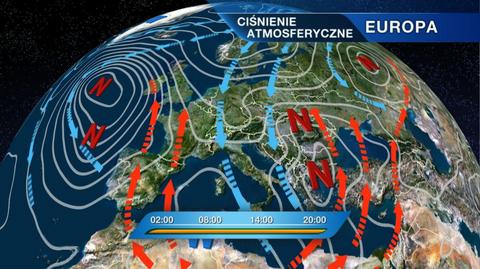 Prognoza pogody na czwartek (TVN24)