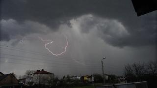 Pierwsza burza w Tychach 2014r.