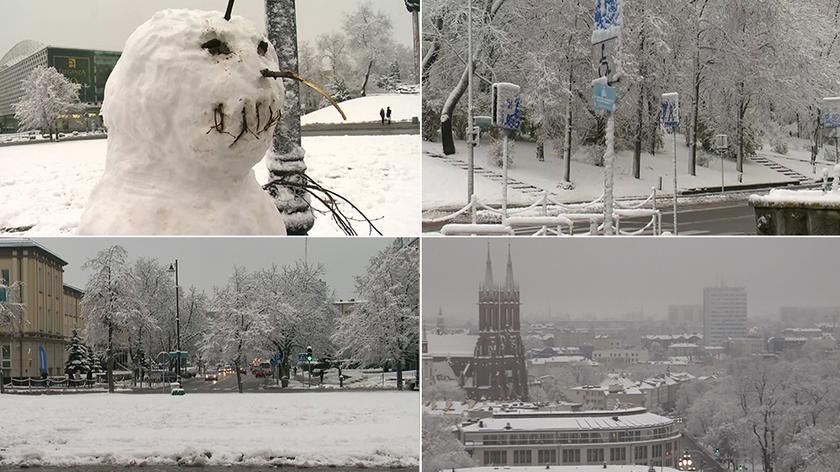 Białystok pod śniegiem