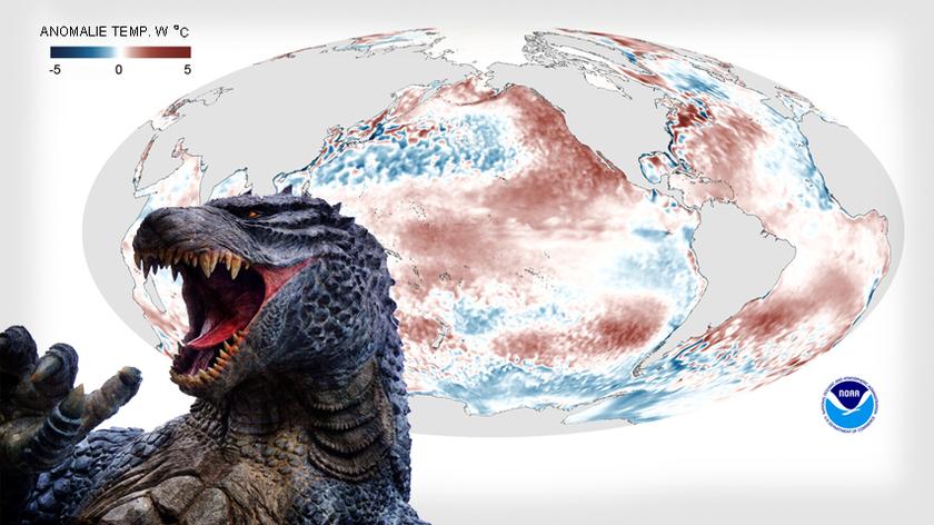 Zjawisko El Nino (styczeń - lipiec 2015)