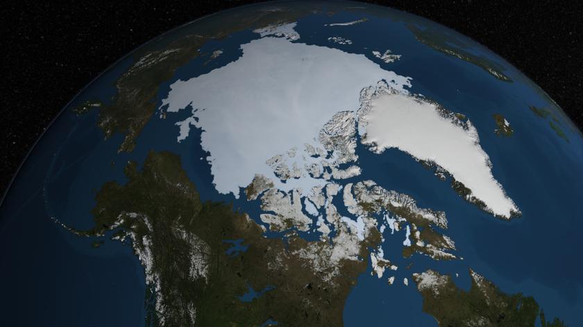 Topnieją lody Arktyki, na Antarktydzie ich przybywa. 