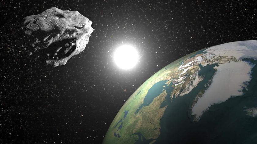 Wizualizacje uderzenia asteroid w Ziemię