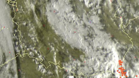 Front atmosferyczny przechodzi nad Polską