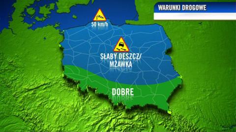 Prognoza pogody dla kierowców na dzień, 26.12