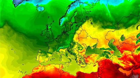 Zmiana temperatury powierzchni wody spowodowane El Nino