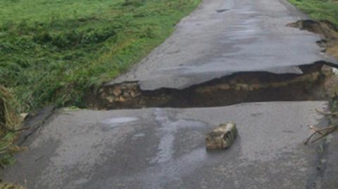 Powódź w rejonach województwa śląskiego