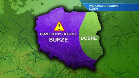 Prognoza pogody dla kierowców na dzień 10.07