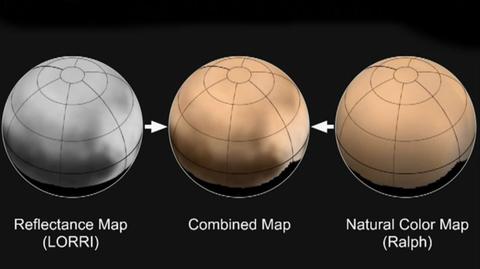 Oblicze Plutona w naturalnych barwach