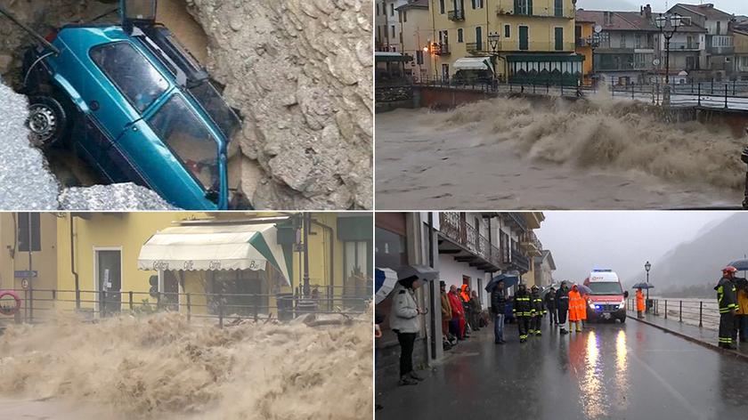 Powodzie w północnych Włoszech