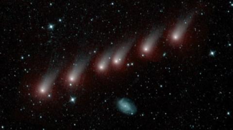 Olśniewająca kometa C/2012 K1 "przyłapana" na podróży międzygalaktycznej
