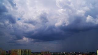 Chmury burzowe nad Bydgoszczą  11.07.2012