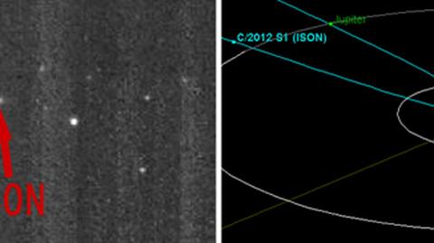 Zobacz pierwsze zdjęcia komety ISON (NASA)